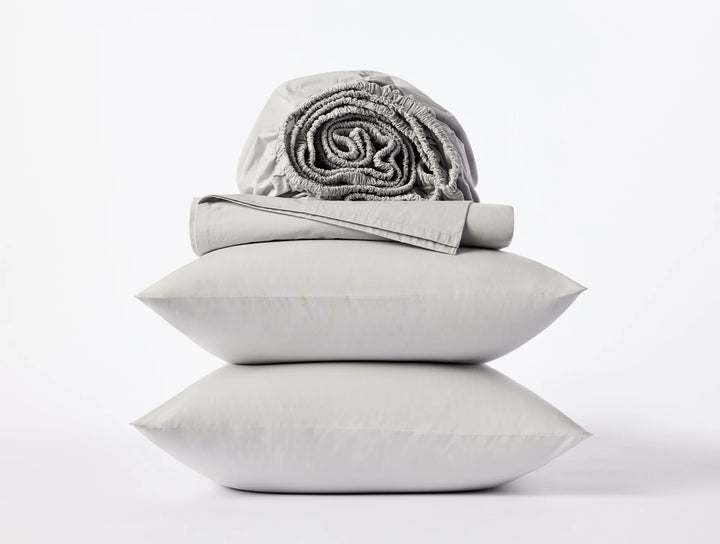 Coyuchi Refined Organic Percale Sheet Set
