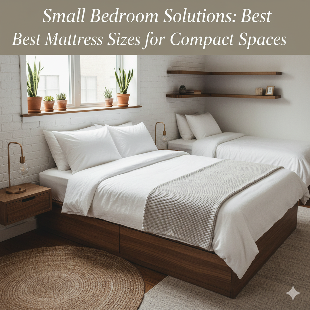 Small Bedroom Solutions: Best Mattress Sizes for Compact Spaces