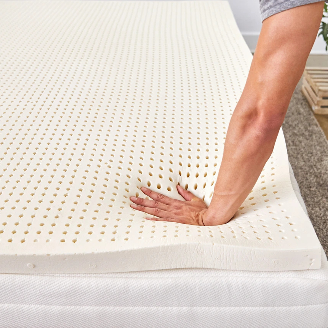 Sagebeds Pure Green® Natural Latex Mattress Topper GOLS Certified