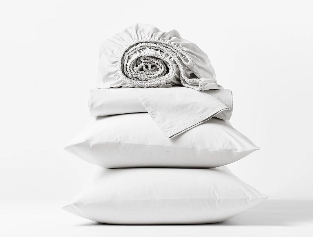 Coyuchi Refined Organic Percale Sheet Set