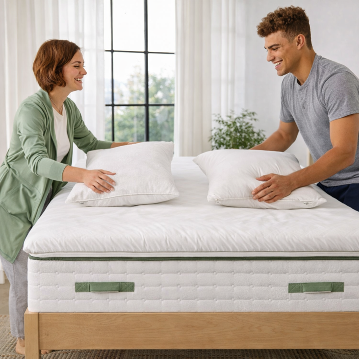 Sagebeds Pure Green® Natural Latex Mattress Topper GOLS Certified
