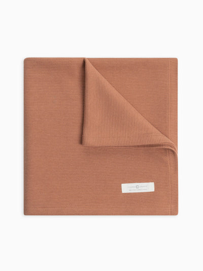 Organic Baby  Waffle Knit Baby Blanket