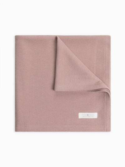 Organic Baby  Waffle Knit Baby Blanket