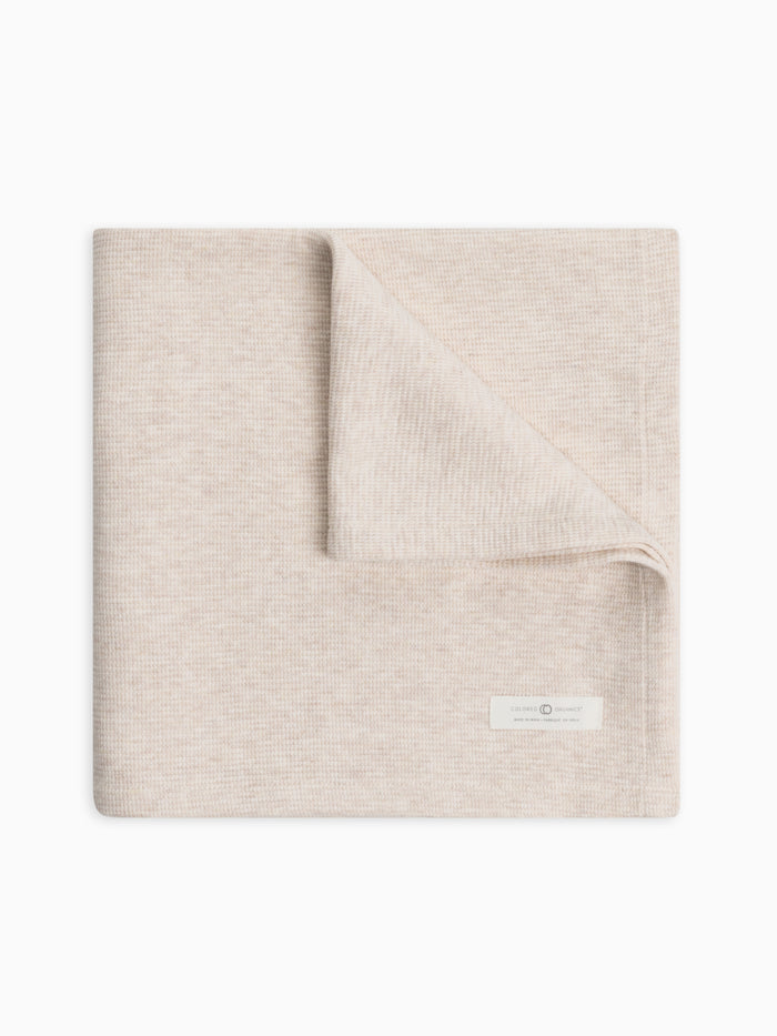 Organic Baby  Waffle Knit Baby Blanket