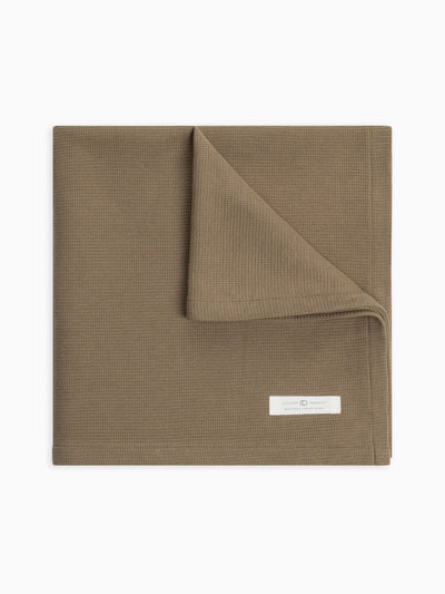 Organic Baby  Waffle Knit Baby Blanket