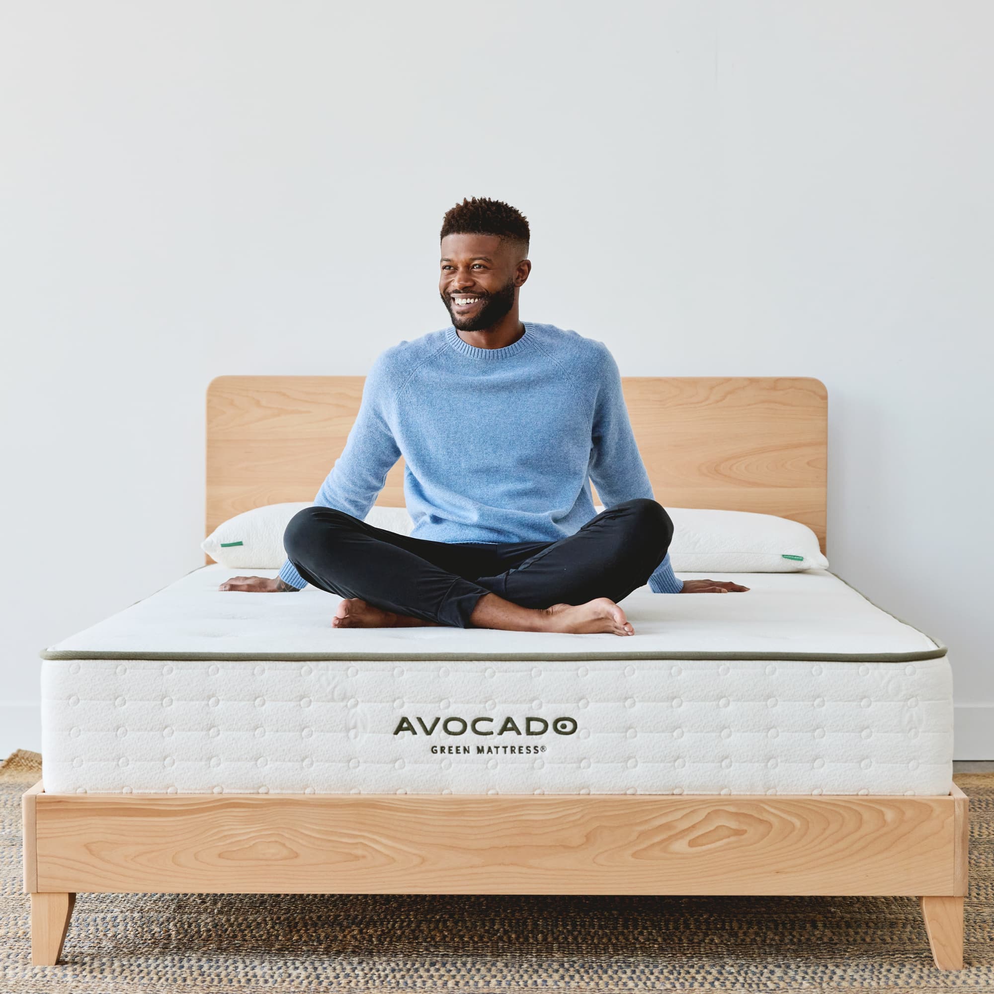 Avocado City Bed Frame Handmade FSC Certified – Cloud Mattress Co