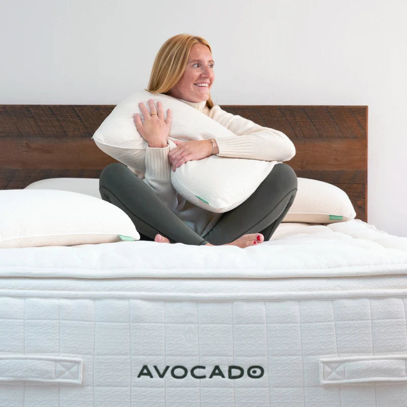 Avocado Pure Taalay Luxury Pillow Resilient Support