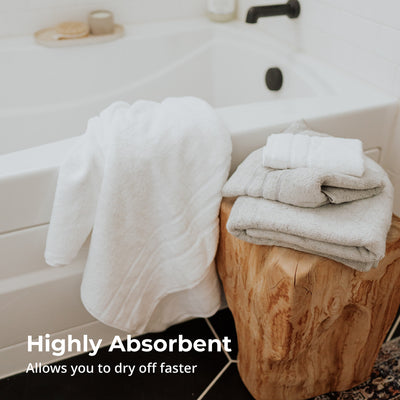 Cariloha Bamboo Bath Sheet Natural Comfort