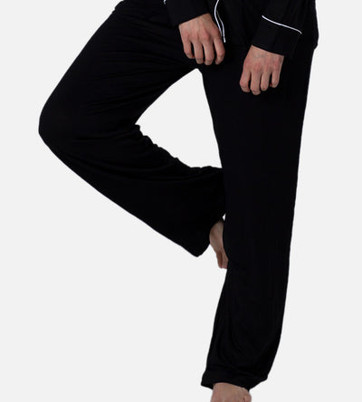 Cariloha Women Sleepwear Set Long Sleeves & Pants Black
