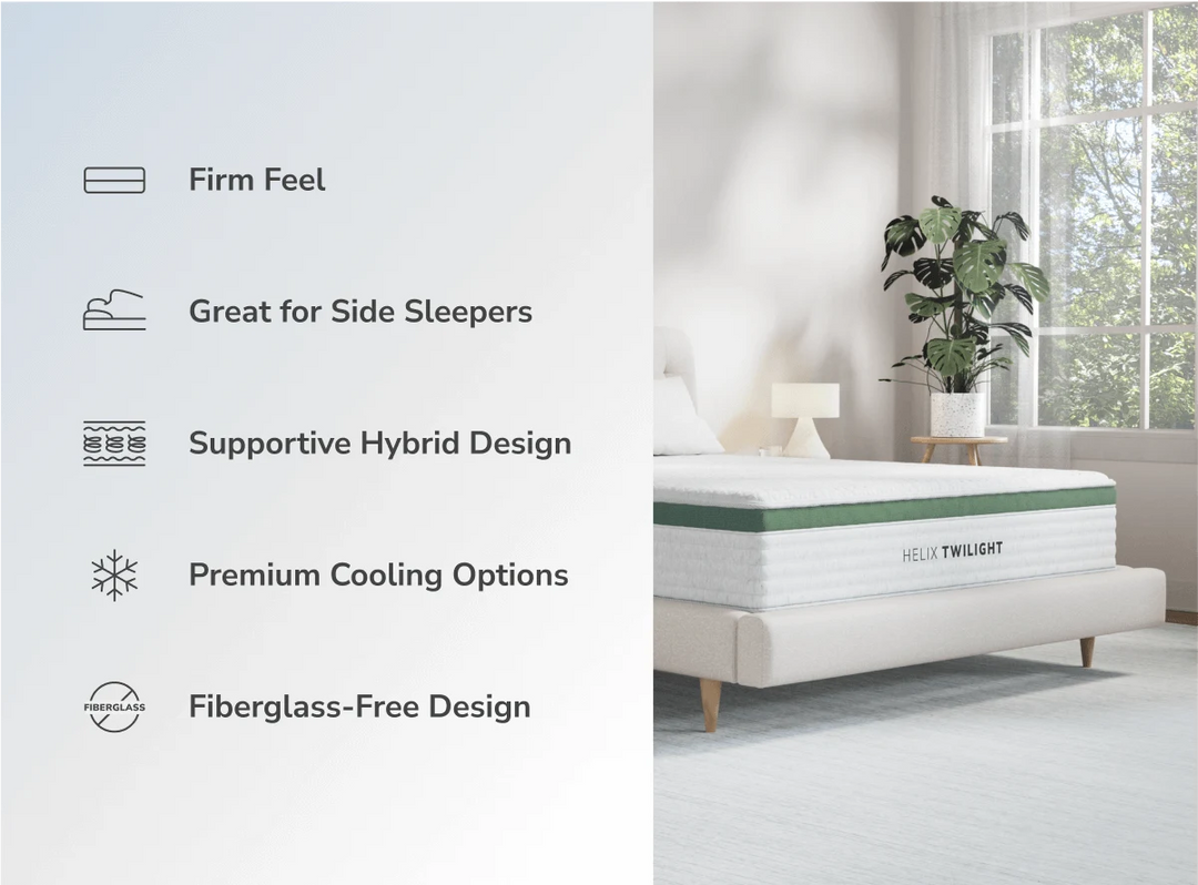Helix Twilight Firm Hybrid Design Mattress