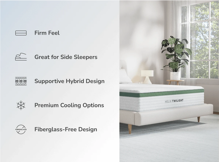 Helix Twilight Firm Hybrid Design Mattress