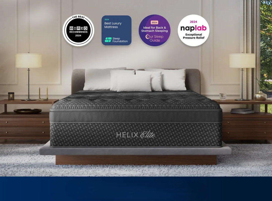 Helix Dusk Elite Luxury Hybrid Mattress