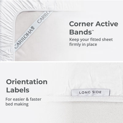 Cariloha Classic Bamboo Bed Sheet Set