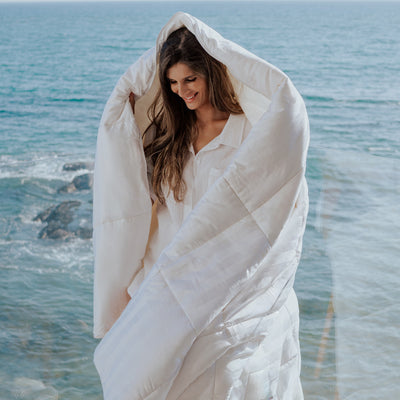 Cariloha Mid-Loft Bamboo Duvet Comforter