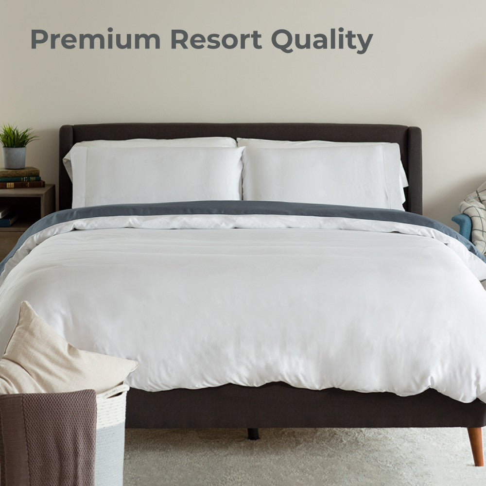 Cariloha Reversible Color Block Duvet Covers