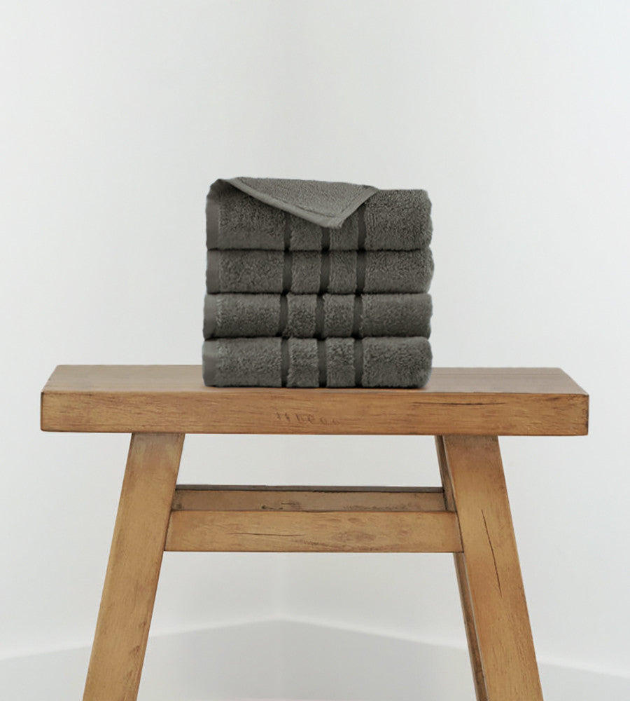 Cariloha Bamboo Hand Towel Set 4 Pcs Extra Smooth