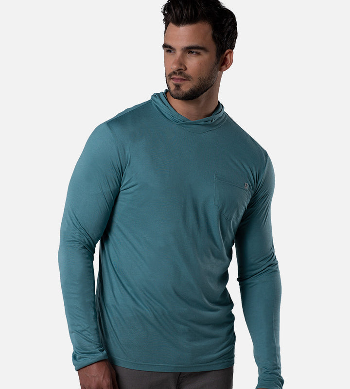 Cariloha Long Sleeve Crossover Hoodie