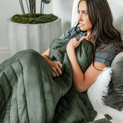 Cariloha Stripe Stitch Quilt