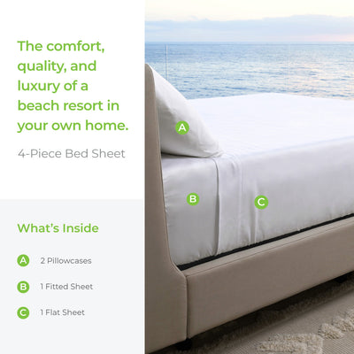 Cariloha Resort Bamboo Bed Sheets