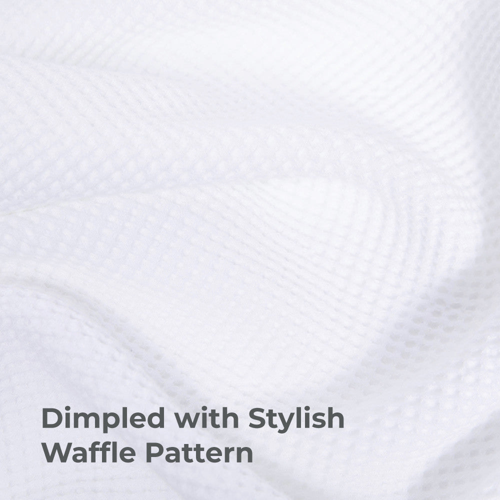Cariloha Bamboo Waffle Knit Robe Unisex