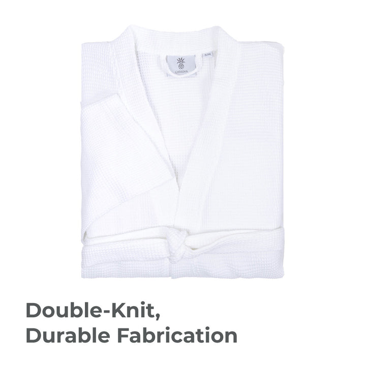 Cariloha Bamboo Waffle Knit Robe Unisex