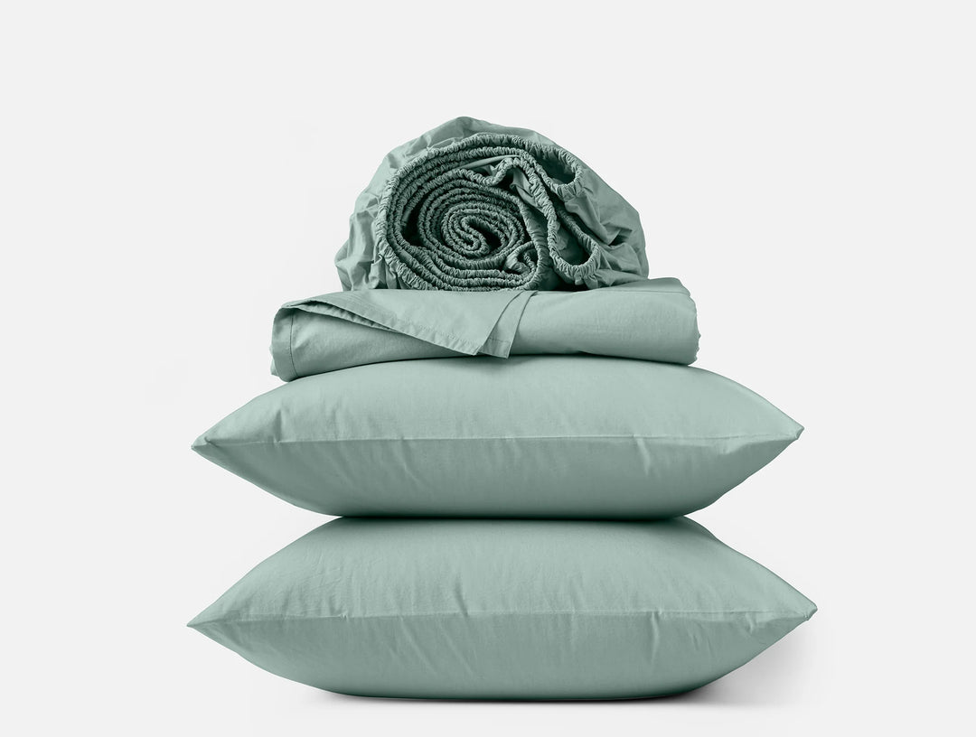 Coyuchi Refined Organic Percale Sheet Set