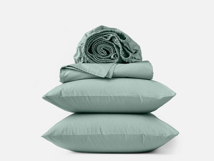 Coyuchi Refined Organic Percale Sheet Set