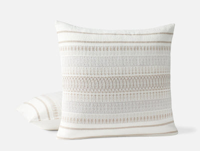 Coyuchi Lost Coast Decorative Organic Pillow Cover
