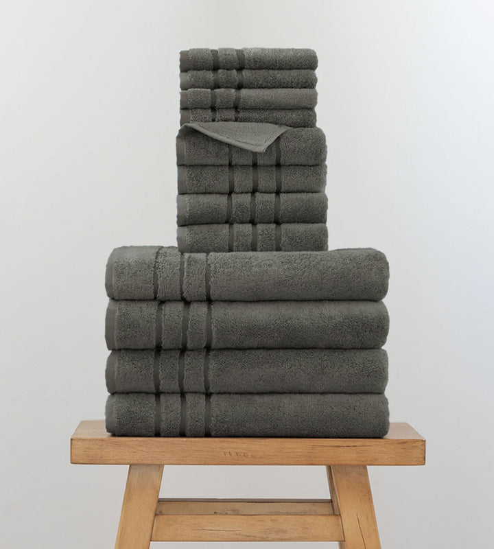 Cariloha Bamboo Bath Towel Move-In Set 12 Pcs