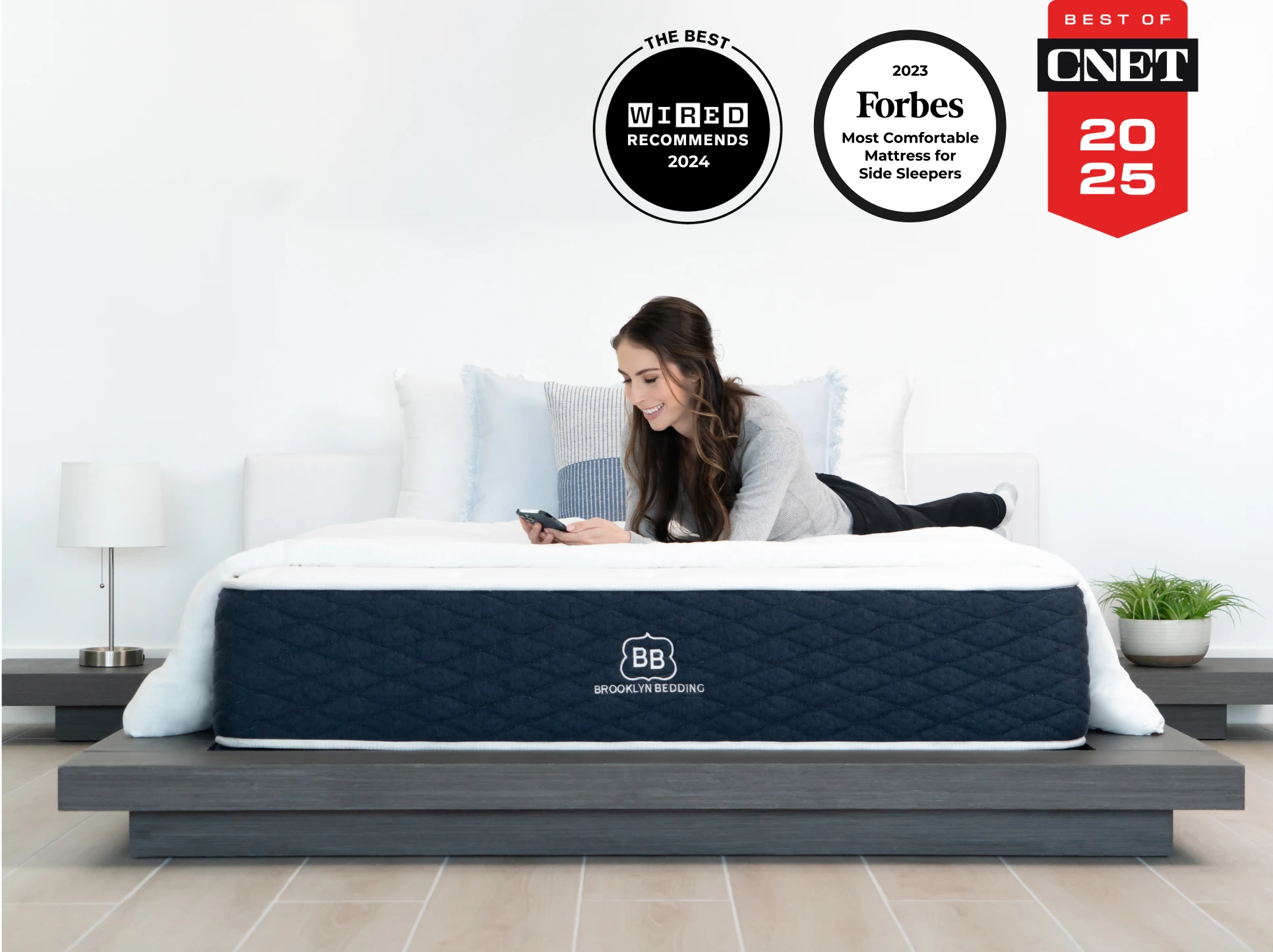 Brooklyn Bedding Signature Hybrid Mattress - Thumbnail 3