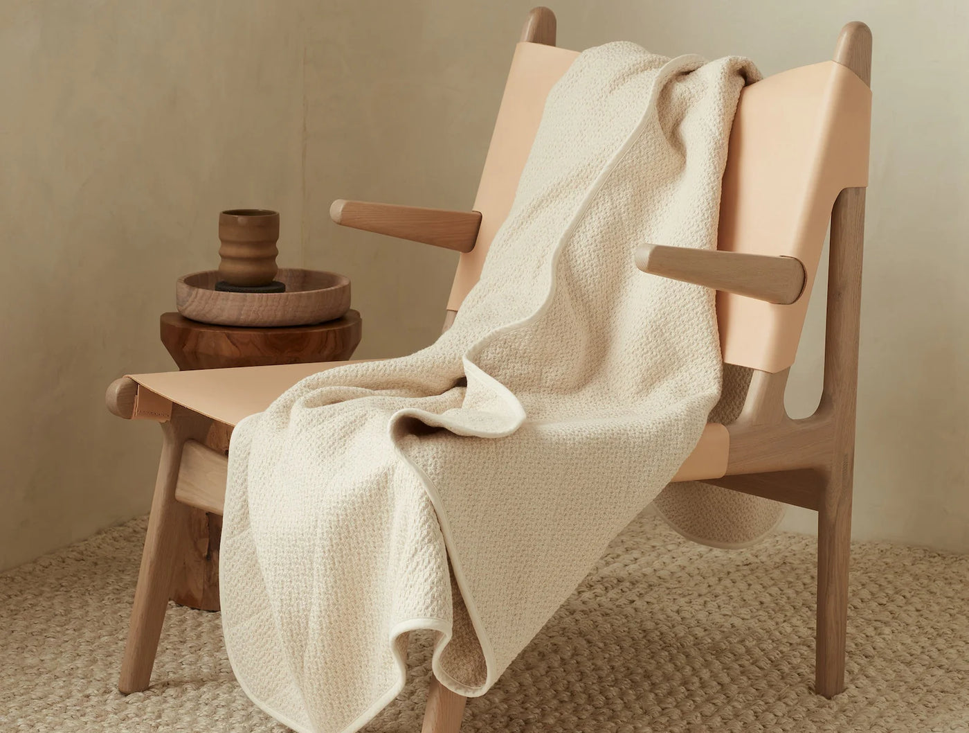 Coyuchi Honeycomb Organic Heavyweight Throw