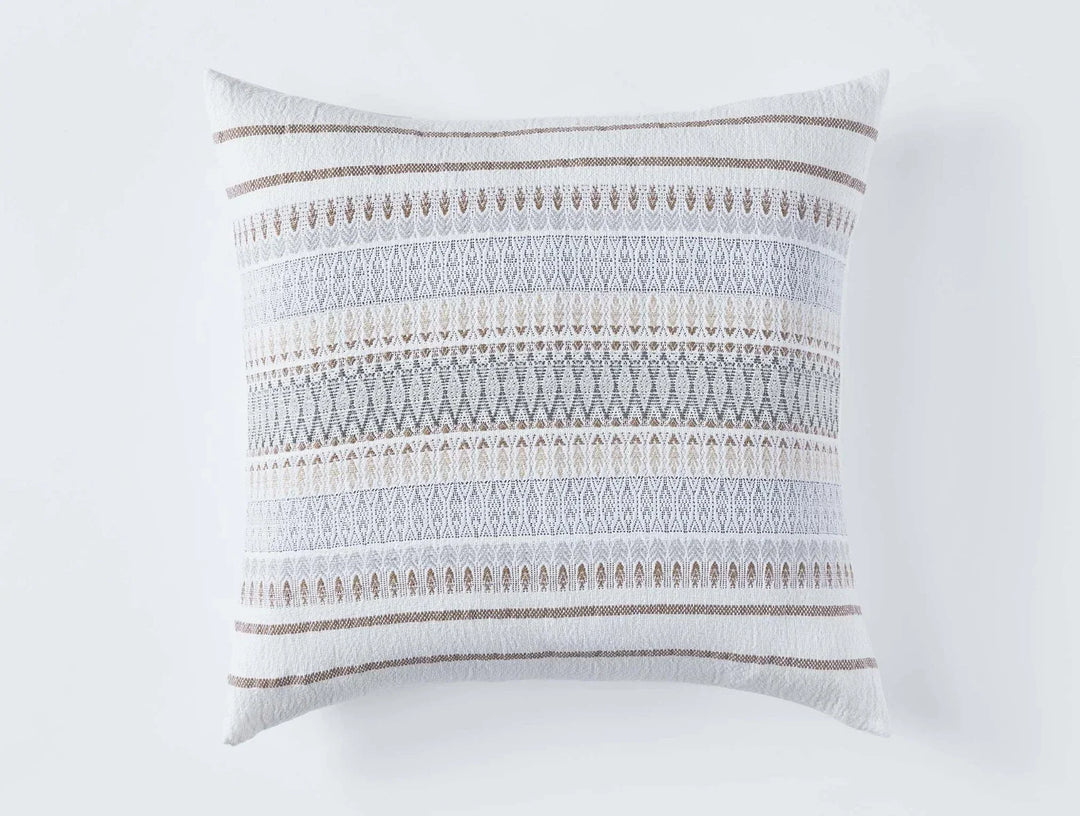 Coyuchi Lost Coast Decorative Organic Pillow Cover