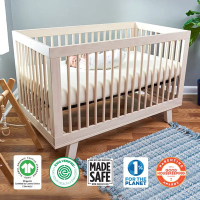 Naturepedic Organic Crib Baby Mattress 2-Stage Profile