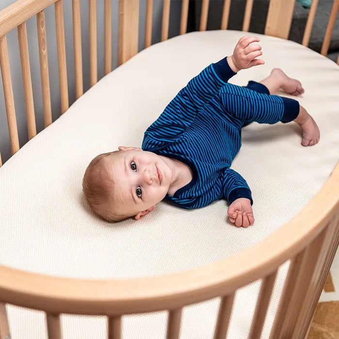 Naturepedic Organic Breathable Oval Crib Mattress