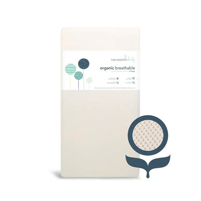 Naturepedic Organic Crib Baby Mattress 2-Stage Profile
