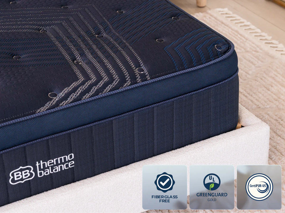 Brooklyn Bedding ThermoBalance 14" Triple Cooling Memory Foam Mattress